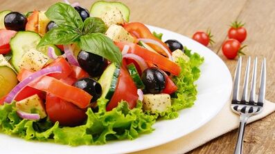 vzorové menu pro gastritidu