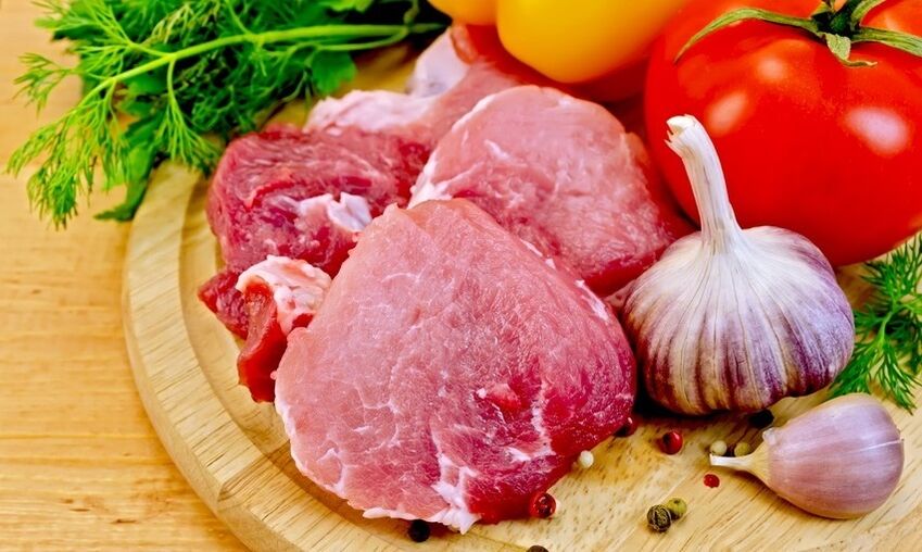 maso a zelenina pro ketogenní dietu