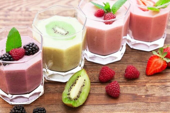 Smoothies ovoce-Berry